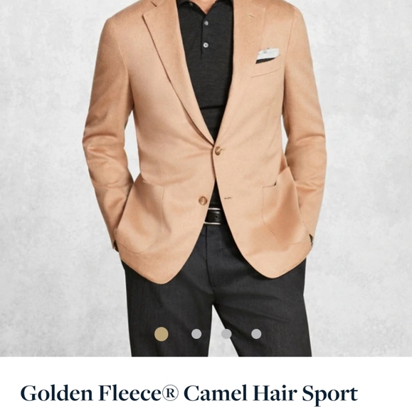Brooks brothers sport jacket camel hair